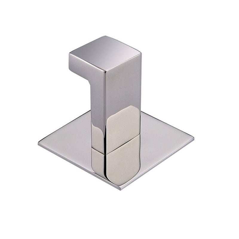 Celbon 2PC SUS304 Stainless Steel Bathroom Self Adhesive Towel Hook Hanger Chrome Finish Coat Hook Robe Hook Hanger Without Drilling Easy Installation â€¦ (Self Adhesive, 2PC) - Image 3